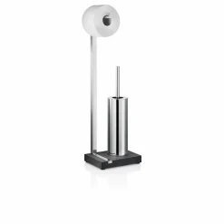 Dekoration|Badzubehör>Blomus Toilettenbutler silberfarben