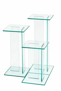 Couch- & Beistelltische> Blumensäule transparent