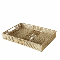 Boltze Tablett braun^ Dekoration