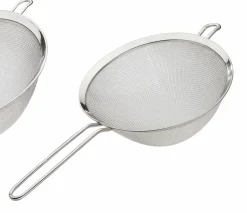 Küchenzubehör>bongusto Küchensieb 24cm silberfarben