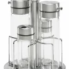 Essig & Ölflaschen>bongusto Menage-Set silberfarbentransparent