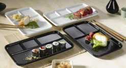 bongusto Sushi Platten 2tlg. schwarz^ Serviergeschirr
