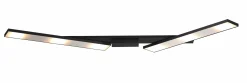 Deckenleuchten>Bopp Leuchten LED-Deckenleuchte 6flg silberfarbenschwarz