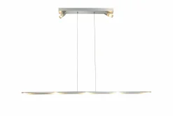 Bopp Leuchten LED-Pendelleuchte 9flg silberfarben^ Pendelleuchten