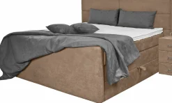 Boxspringbett beige^ Boxspringbetten|Betten