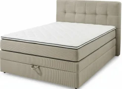 Boxspringbett beige^ Boxspringbetten|Betten