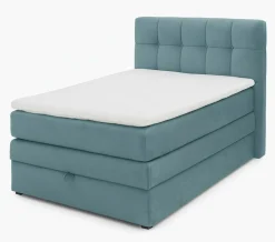 Boxspringbett grau^ Boxspringbetten|Betten