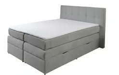 Boxspringbett grau^ Boxspringbetten|Betten