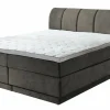 Boxspringbett grau^ Boxspringbetten|Betten