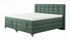 Boxspringbetten|Betten> Boxspringbett m. Motor grau