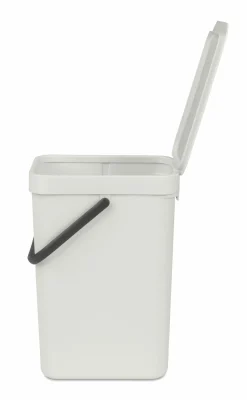Abfallsammler>Brabantia Abfalleimer 12l grau