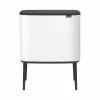 Abfallsammler>Brabantia Abfalleimer 11l+23l weiß