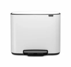 Brabantia Treteimer 11l+23l weiß^ Abfallsammler