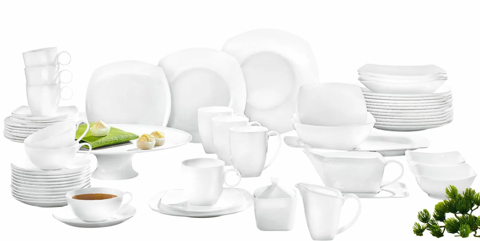 Tassen>casa NOVA Kaffeeuntere 14,5cm weiß