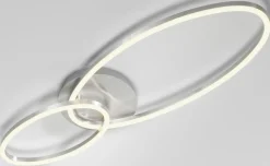casa NOVA LED-Deckenleuchte silberfarben^ Deckenleuchten