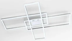 casa NOVA LED-Deckenleuchte silberfarben^ Deckenleuchten|Möbelhaus Düsseldorf