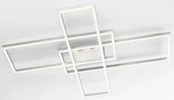casa NOVA LED-Deckenleuchte silberfarben^ Deckenleuchten|Möbelhaus Düsseldorf
