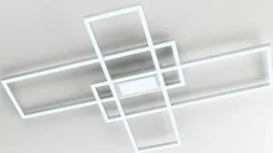 casa NOVA LED-Deckenleuchte silberfarben^ Deckenleuchten