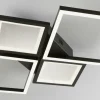 casa NOVA LED-Deckenleuchte schwarz^ Deckenleuchten