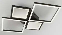 casa NOVA LED-Deckenleuchte schwarz^ Deckenleuchten