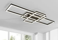 casa NOVA LED-Deckenleuchte schwarz^ Deckenleuchten