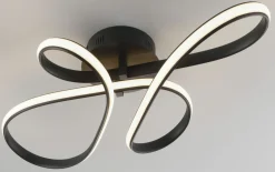 casa NOVA LED-Deckenleuchte schwarz^ Deckenleuchten