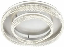 Deckenleuchten>casa NOVA LED-Deckenleuchte silberfarben