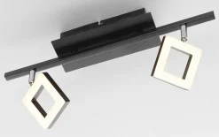 Spots>casa NOVA LED-Spot 2flg schwarz