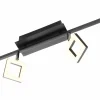 casa NOVA LED-Spot 4flg schwarz^ Spots|Pendelleuchten