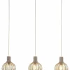 casa NOVA Pendelleuchte 3flg beige^ Deckenleuchten|Pendelleuchten