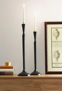 Dekoration>casa NOVA casaNOVA Kerzenhalter 44cm schwarz