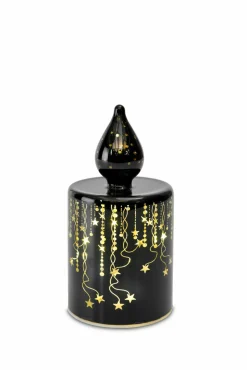 casa NOVA Deko-Kerze 14,5cm schwarz^ Dekoration