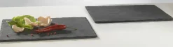 casa NOVA 2er Tischset 32x23cm schwarz^ Gläsersets|Untersetzer