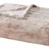 Wohndecken>casa NOVA Felloptik-Plaid pink