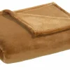 casa NOVA Flanell-Decke orange^ Wohndecken