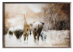 casa NOVA Glasbild 120x80cm mehrfarbig^ Wandbilder