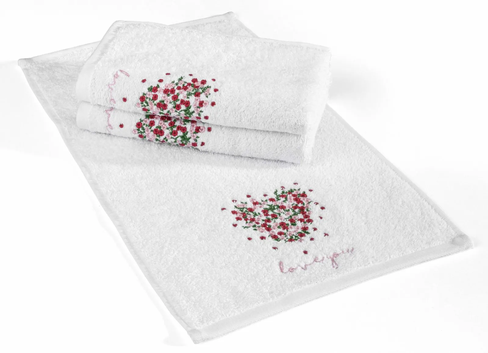 casa NOVA Gästetuch (3er-Pack) weiß^ Handtuchsets