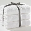 Handtuchsets>casa NOVA Handtuch 3er Set weiß