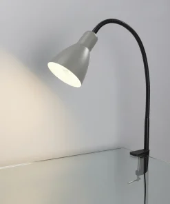 Tischleuchten>casa NOVA Klemmleuchte 1flg weiß