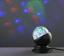 Tischleuchten>casa NOVA LED-Discolicht 3flg schwarz