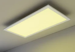 Deckenleuchten>casa NOVA LED-Panel 1flg weiß
