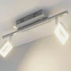 casa NOVA LED-Spot 2flg silberfarben^ Spots