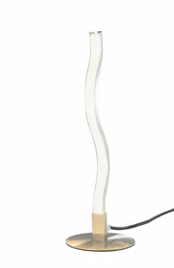 Tischleuchten>casa NOVA LED-Tischleuchte silberfarben