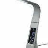 Tischleuchten|Schreibtischlampen>casa NOVA LED-Tischleuchte grau