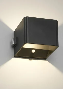 Wandleuchten>casa NOVA LED-Wandleuchte 1flg schwarz