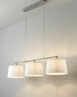 Pendelleuchten>casa NOVA Pendelleuchte 3flg weiß
