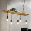 Pendelleuchten>casa NOVA Pendelleuchte 5flg braun