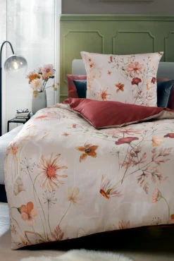 Satin>casa NOVA Satin-Bettwäsche beige