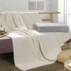 Wohndecken>casa NOVA Strickdecke silberfarben
