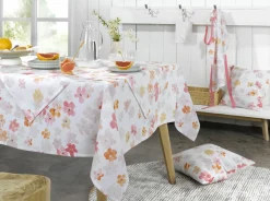 Tischtextilien>casa NOVA Tischdecke orangepink